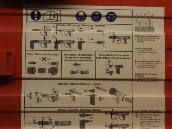 Cloueur à poudre HILTI DX 460 (PR) – Image 4