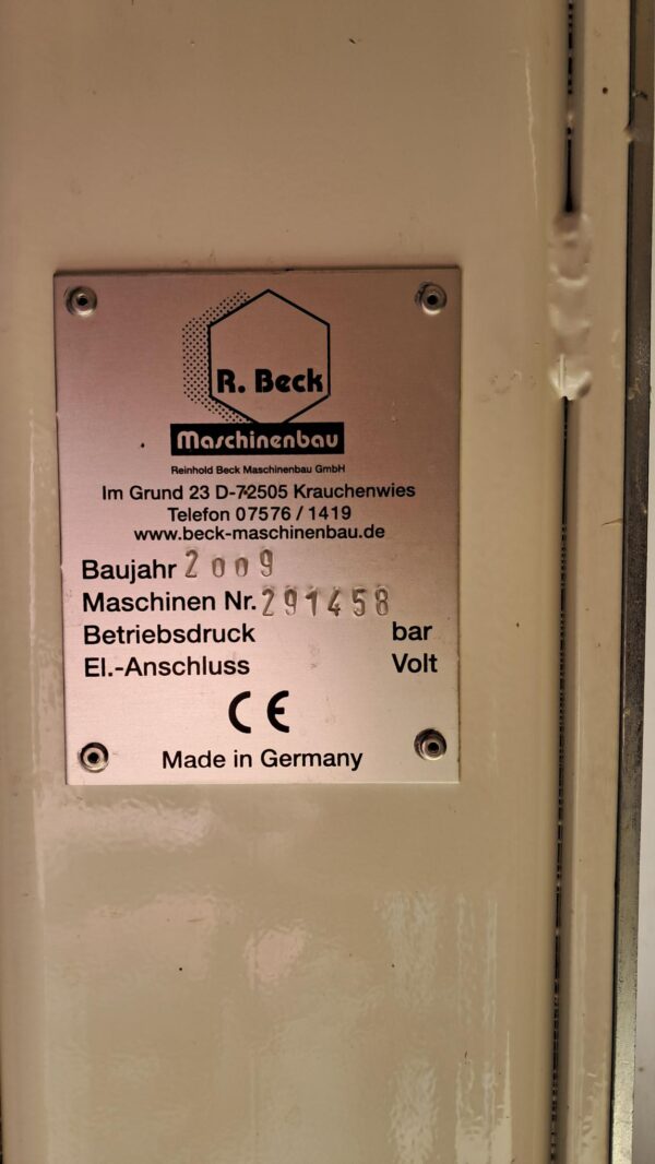 Presse à cadre BECK Quattra 302x223 cm  (VA) – Image 8