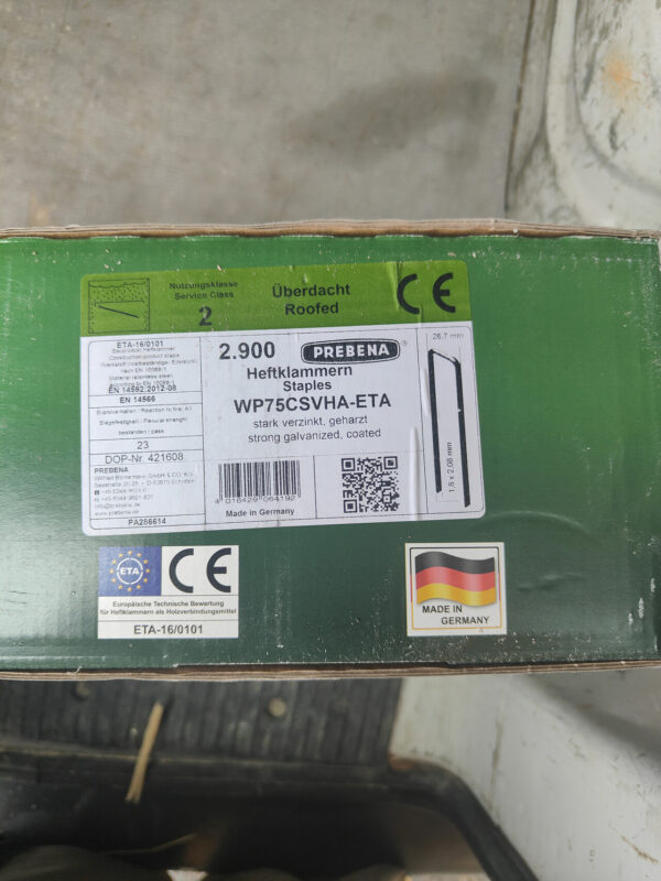 Agrafeuse pour isolations PREBENA 9x-WP-130  (AR) – Image 6