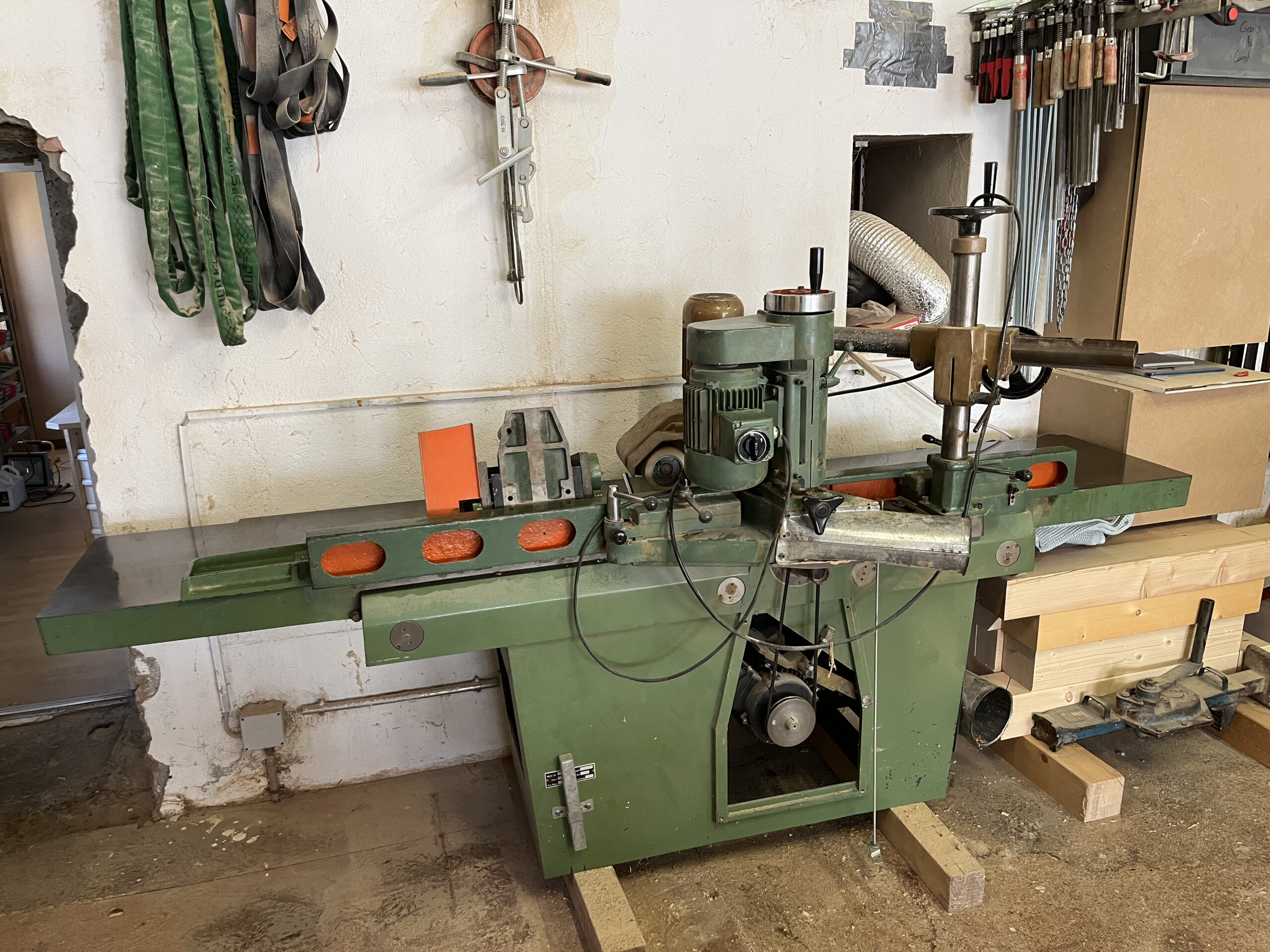 Dégauchisseuse à 2 arbres, plat+chant CASADEI DSB510  (RO) – Image 4