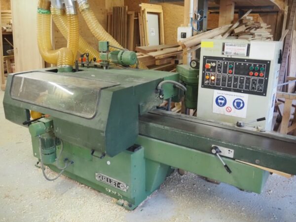 Corroyeuse-Raboteuse 4 face Guillet 120 x 220 mm  (BT) – Image 3
