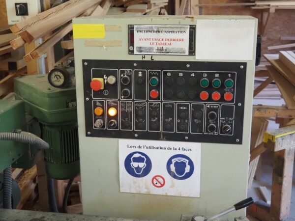 Corroyeuse-Raboteuse 4 face Guillet 120 x 220 mm  (BT) – Image 5