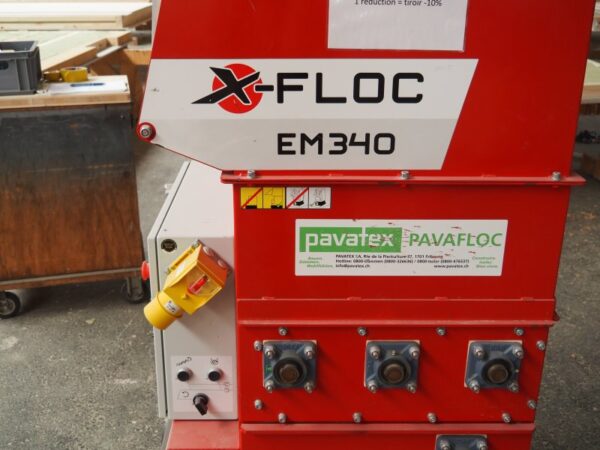 Insuffleuse pour isolation en vrac XFLOC EM340C  (BT) – Image 7