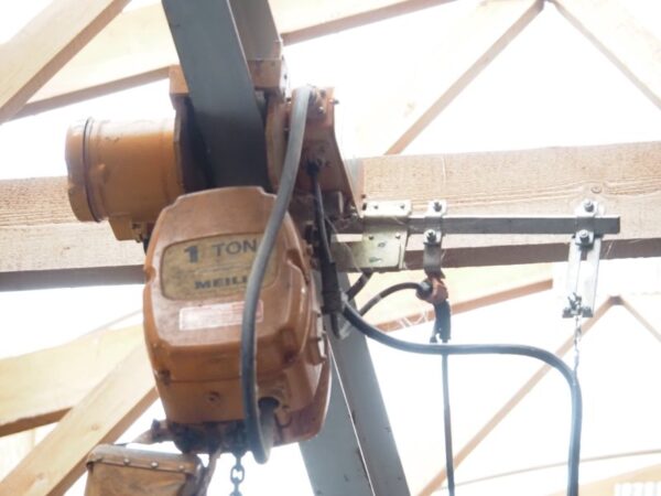 Palan à chaine MEILI, 1 tonne, monorail 15m  (BT)