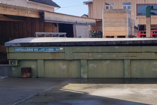 Bac de trempage à bois 10 mètres  (DU)