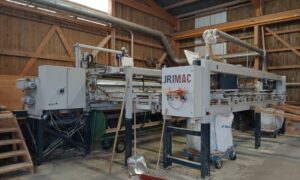 Déligneuse-Tronçonneuse pour le tri qualitatif en scierie JRIMAC Twin-Cut  (DU)