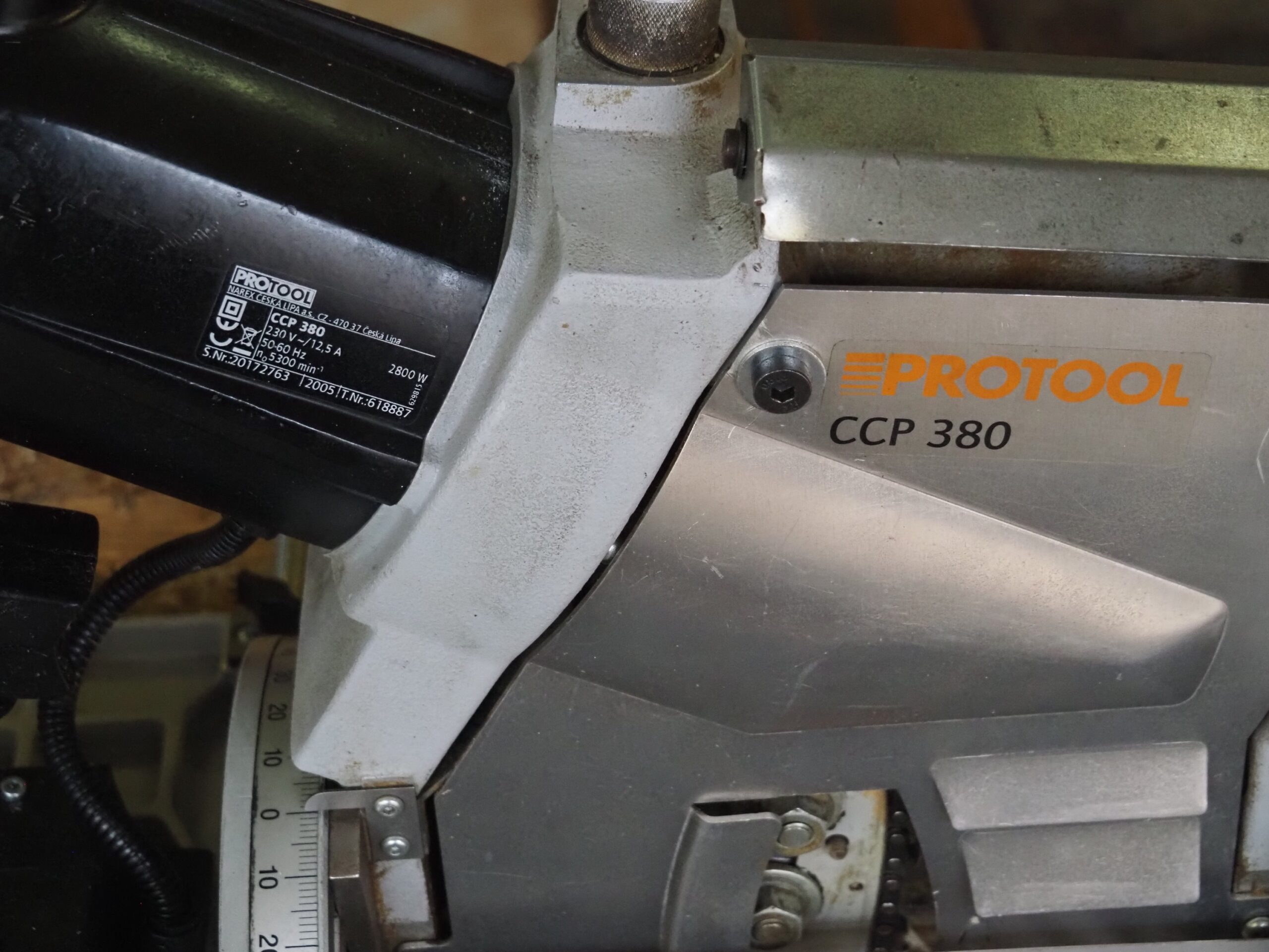 Scie à chaine de charpente PROTOOL CP380  (GO) – Image 8