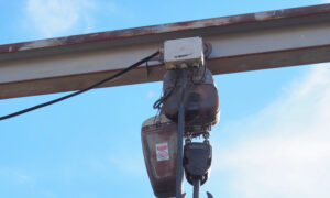 Palan DEMAG 2T sur monorail  (GO) [côté route]