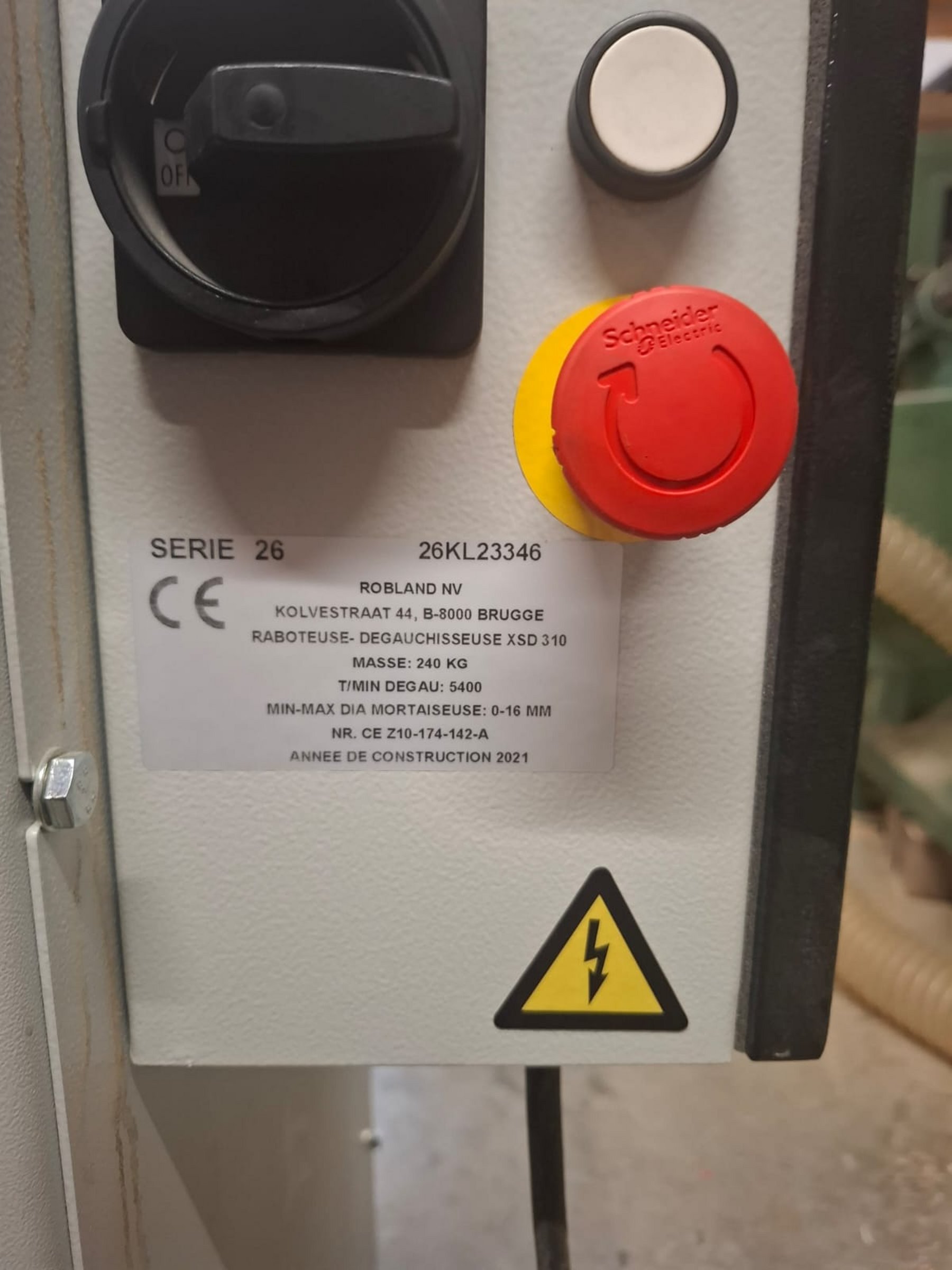 Dégauchisseuse-Raboteuse ROBLAND XSD 310 - 310 mm (BA) – Image 9