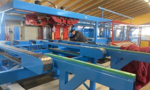 CNC de taille de charpente HUNDEGGER K2 Industry 5 axes  (RA)