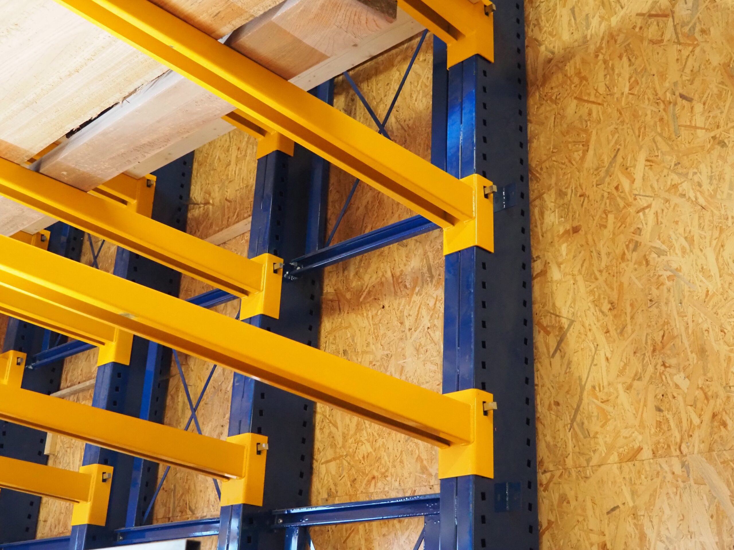 Cantilever une face, lourde charge (bleu-jaune) (DY) – Image 4