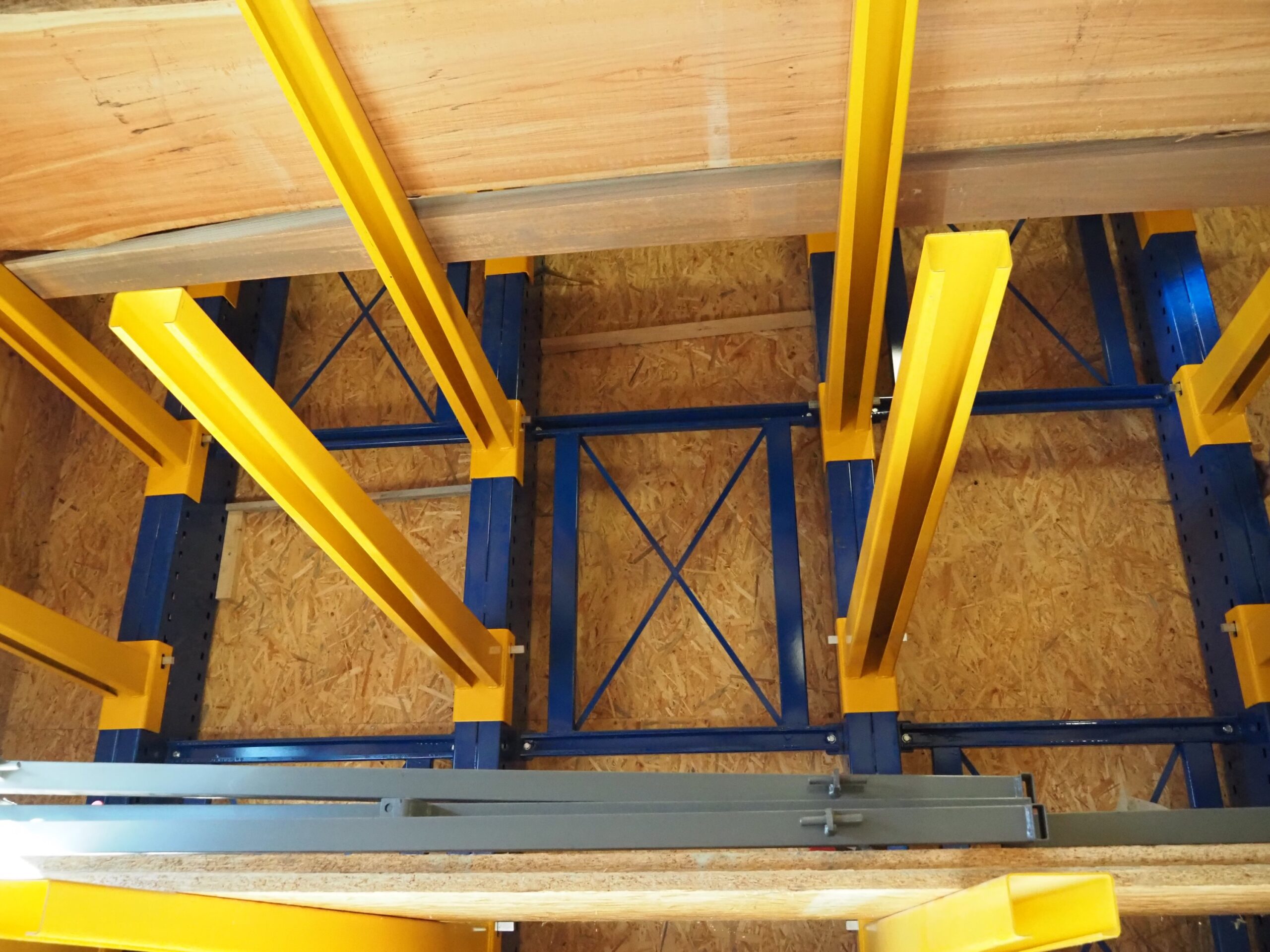 Cantilever une face, lourde charge (bleu-jaune) (DY) – Image 5