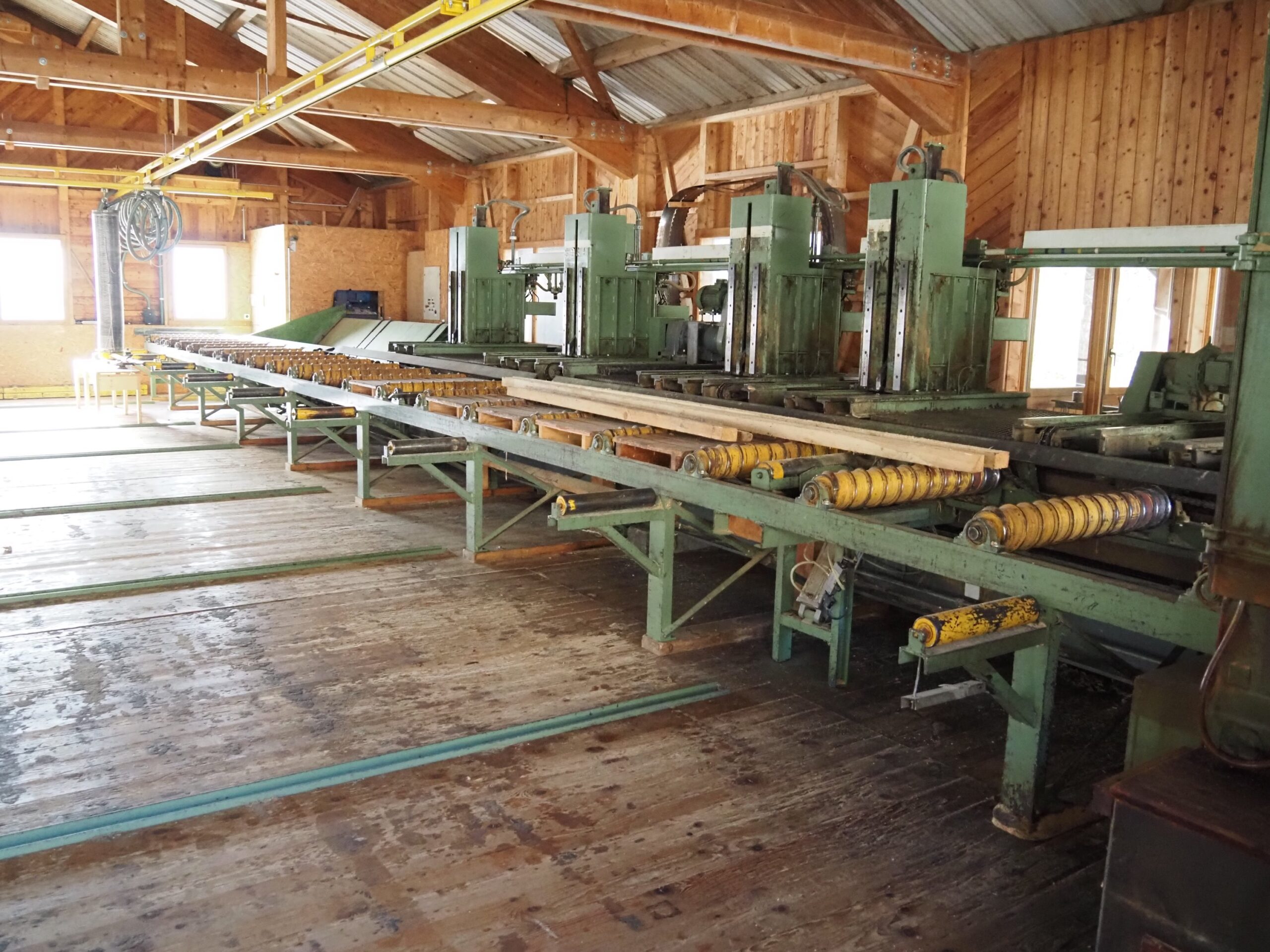 Scie à ruban complète de scierie pour grumes max. Ø 100 cm (DY) – Image 8