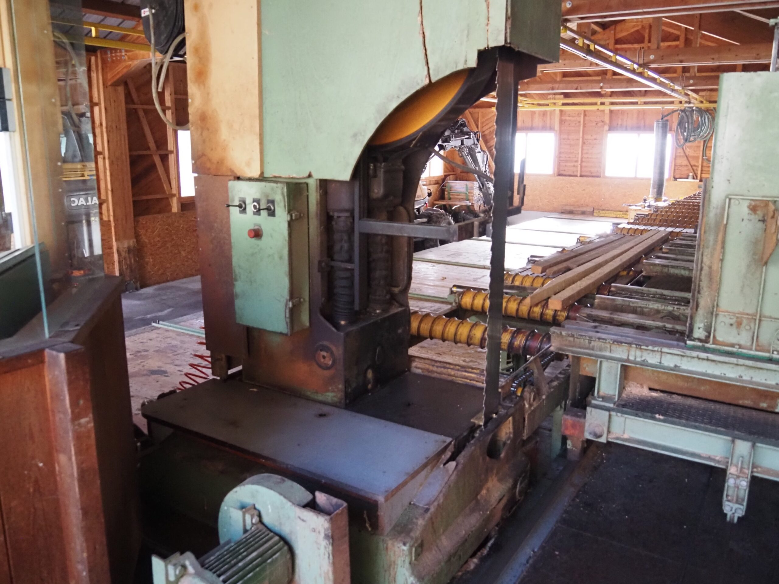 Scie à ruban complète de scierie pour grumes max. Ø 100 cm (DY) – Image 9