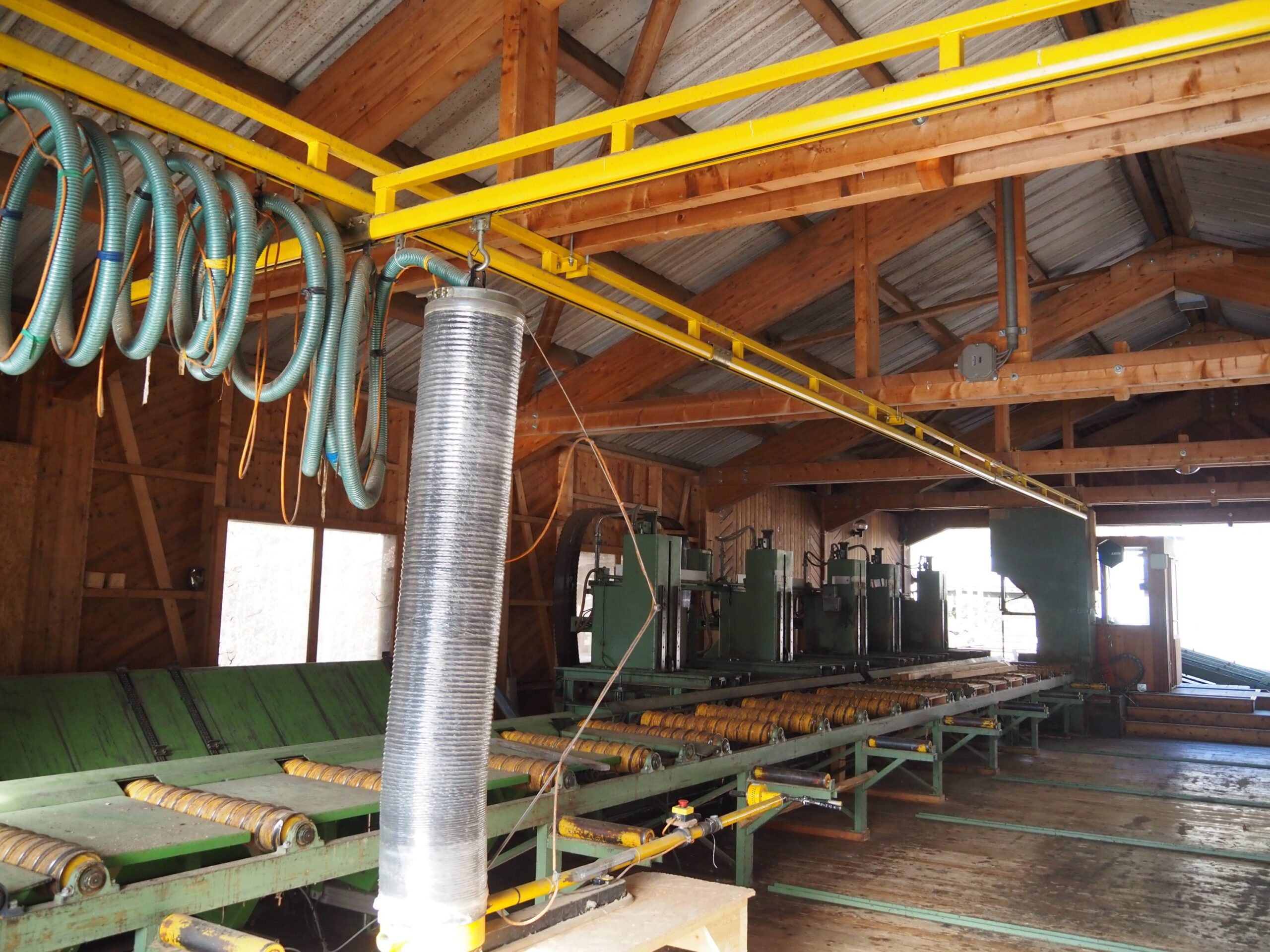 Scie à ruban complète de scierie pour grumes max. Ø 100 cm (DY) – Image 17