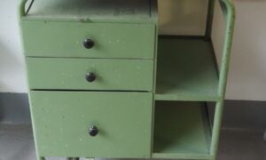 Chariots métalliques (verts)  (DD)