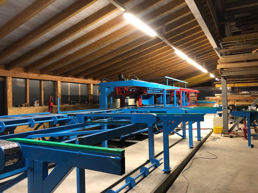 CNC de taille de charpente HUNDEGGER K2 Industry 5 axes (RA) – Image 3