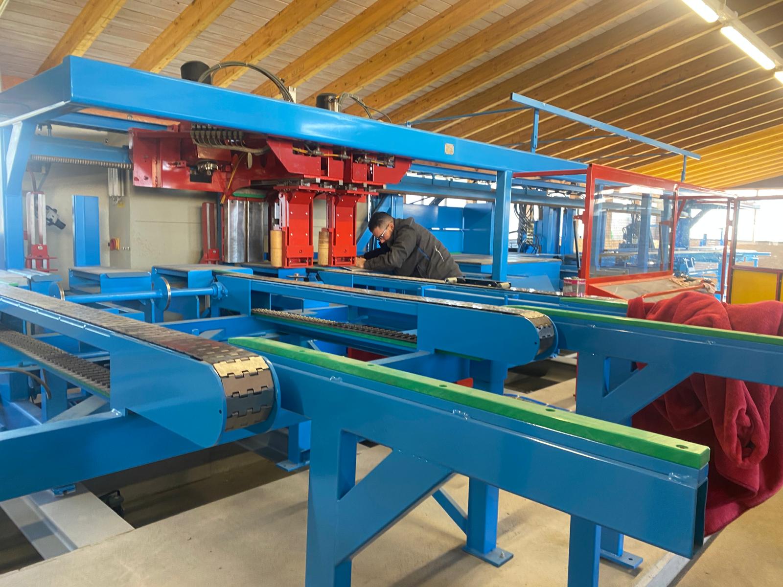 CNC de taille de charpente HUNDEGGER K2 Industry 5 axes (RA) – Image 4