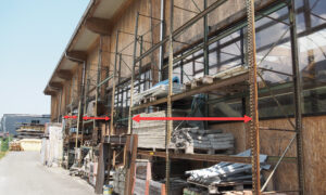 Etagères, Lot de 3 étagères extérieures  (BT)