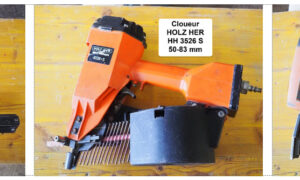 Cloueurs pneumatiques HOLZ HER (à la pièce)  (GL)