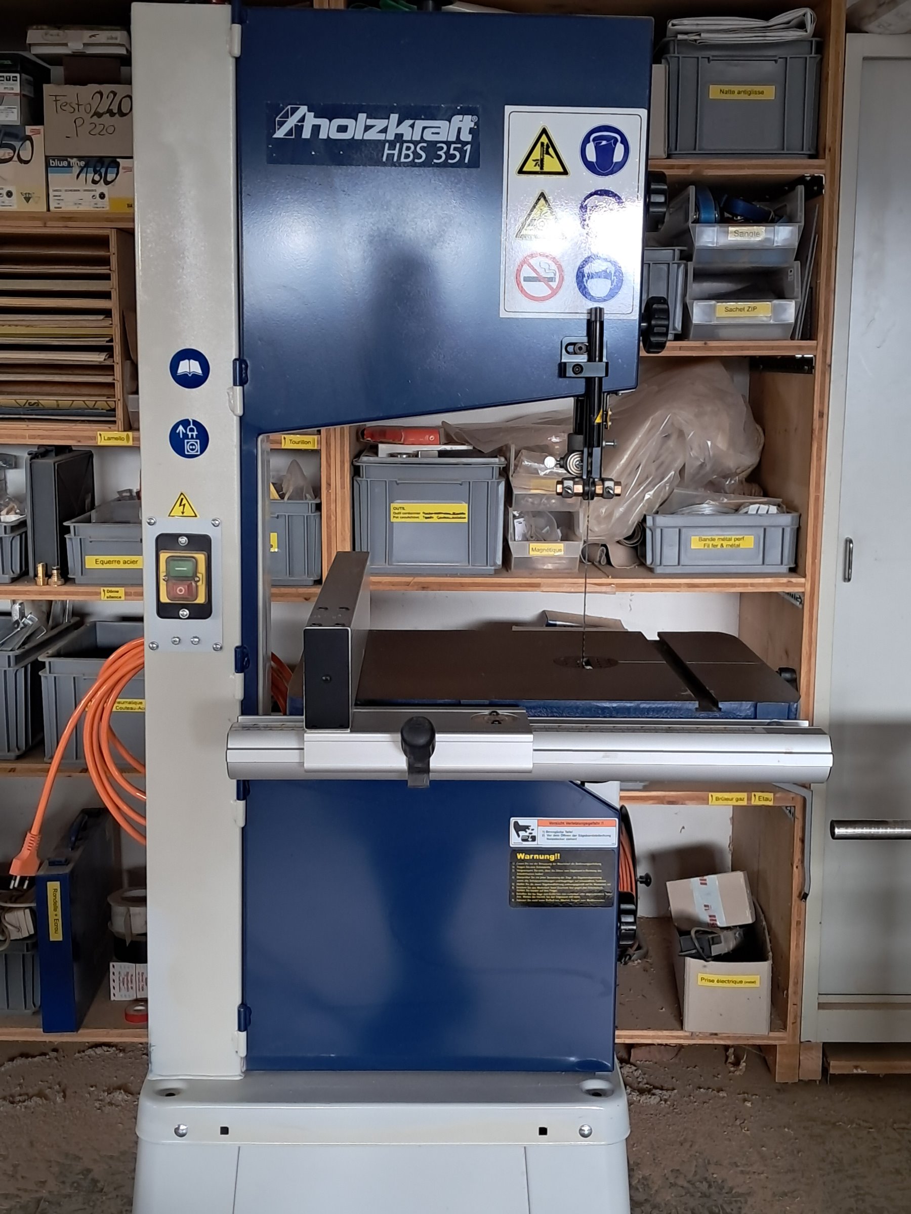 Scie à ruban HOLZKRAFT HBS351 - 340mm (pab) – Image 6