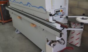 Plaqueuse de chants BRANDT OPTIMAT KDF 110 avec têtes à dresser DIA  (BD)