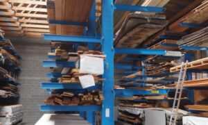 Cantilever Double-face, 15m-2x115cm OHRA-60 [bleu-E51] (BT)