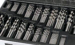 Mèches à métal HSS / Grande boite de plus de 130 pces  (Pab)