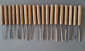 Lot de 19x gouges de sculptures PFEIL  (Pab)