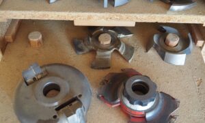 Lot de fraises de toupie (DC)