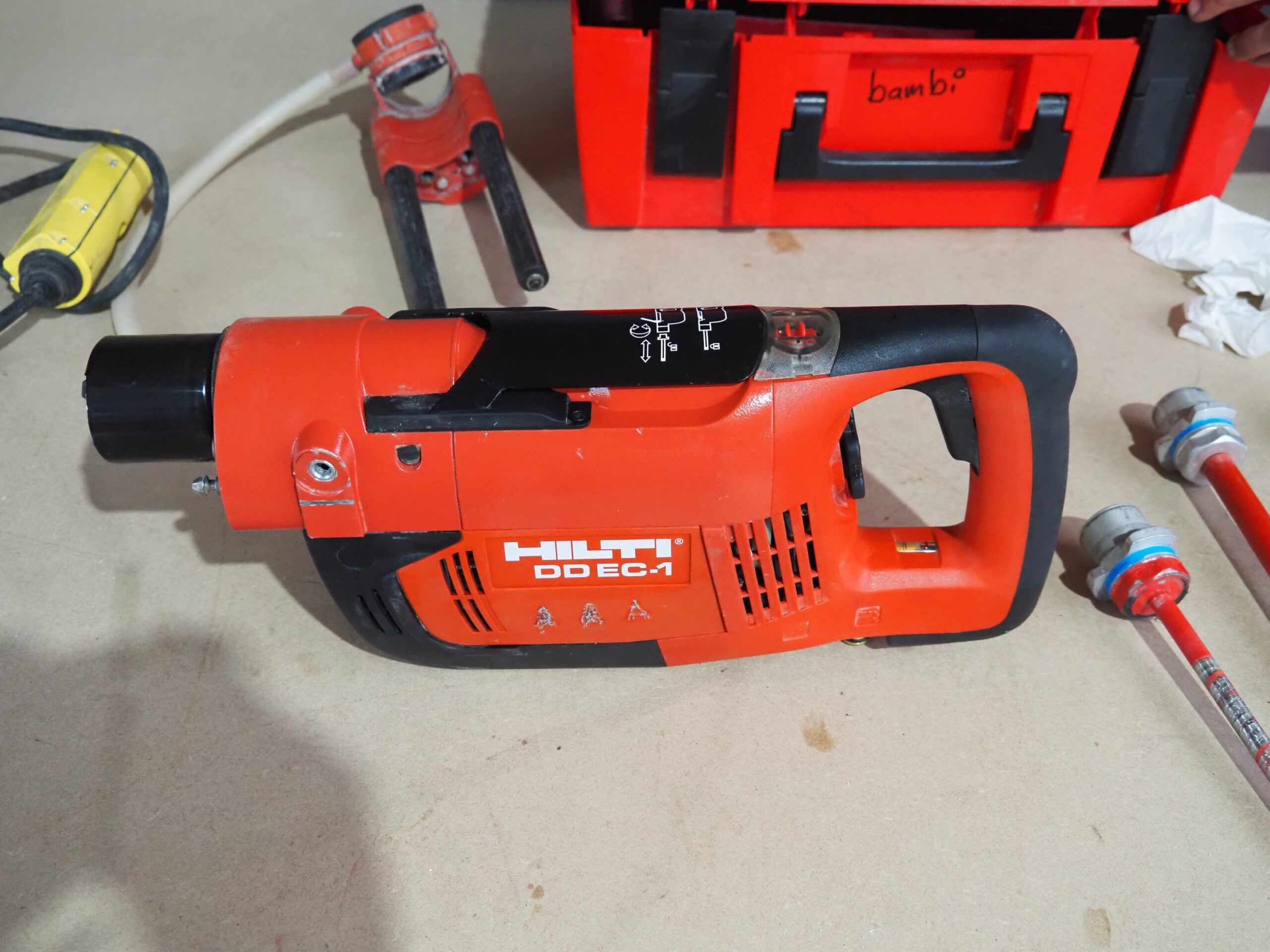 Carotteuse à Diamant pour béton-pierre HILTI DD EC1 (BR)