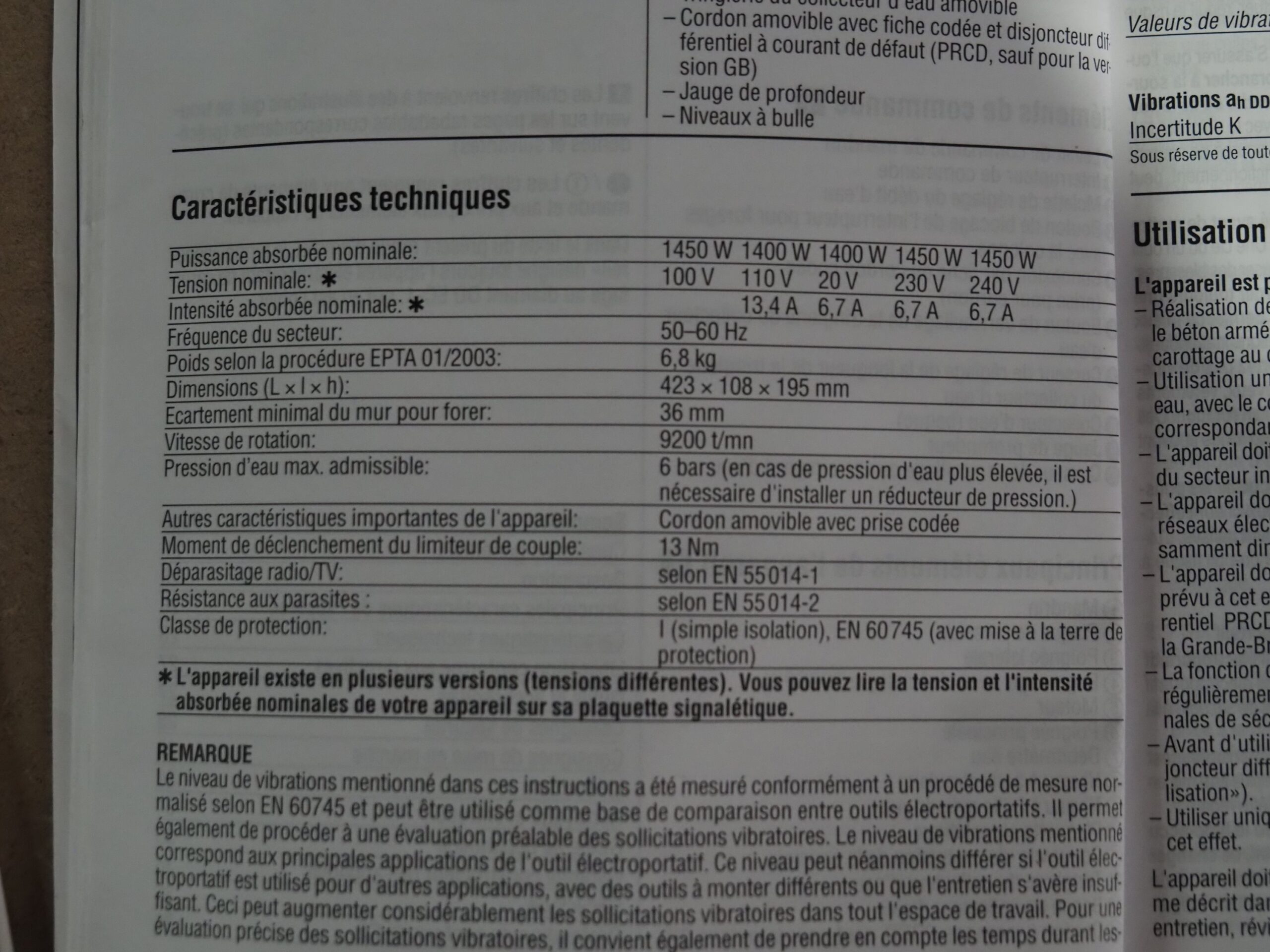 Carotteuse à Diamant pour béton-pierre HILTI DD EC1 (BR) – Image 7