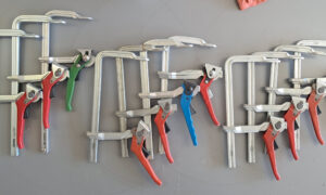 Lot de 11x serre-joints BESSEY à levier et serrage rapide  (pab)