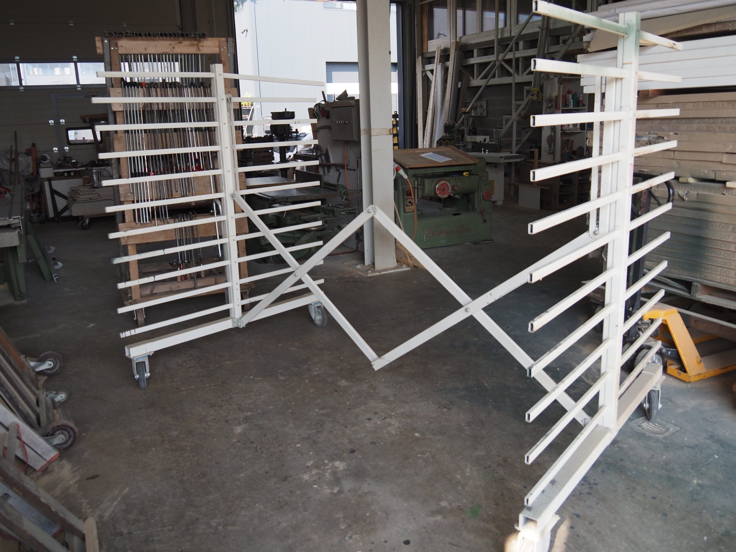 Chariot de séchage de pièces vernies, extensible, double face CASSIOLI (CV) – Image 7