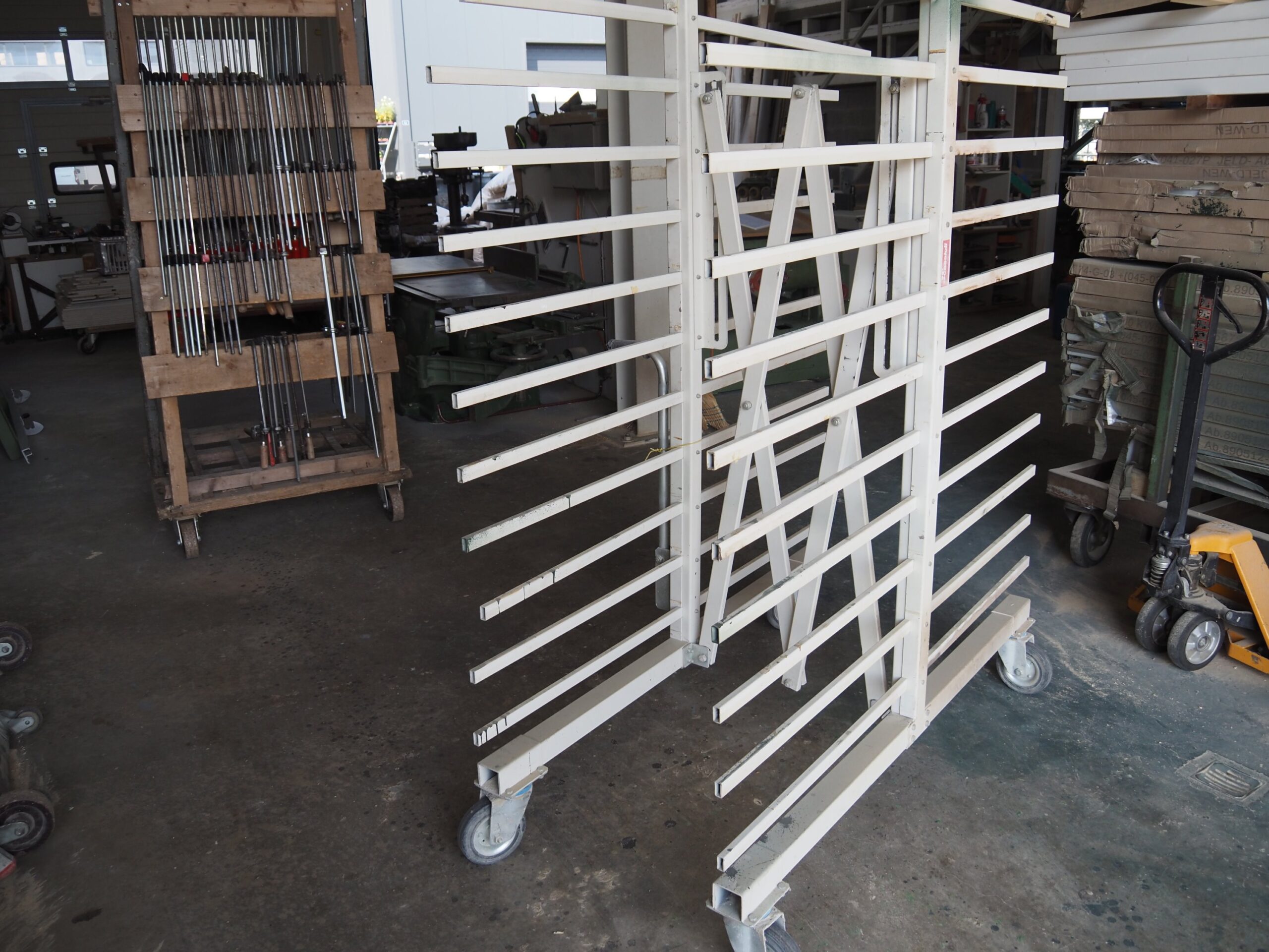 Chariot de séchage de pièces vernies, extensible, double face CASSIOLI (CV) – Image 3