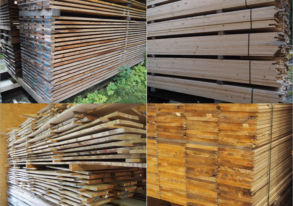 BOIS de qualité sec - Épicéa Mélèze Merisier Frêne (FR)