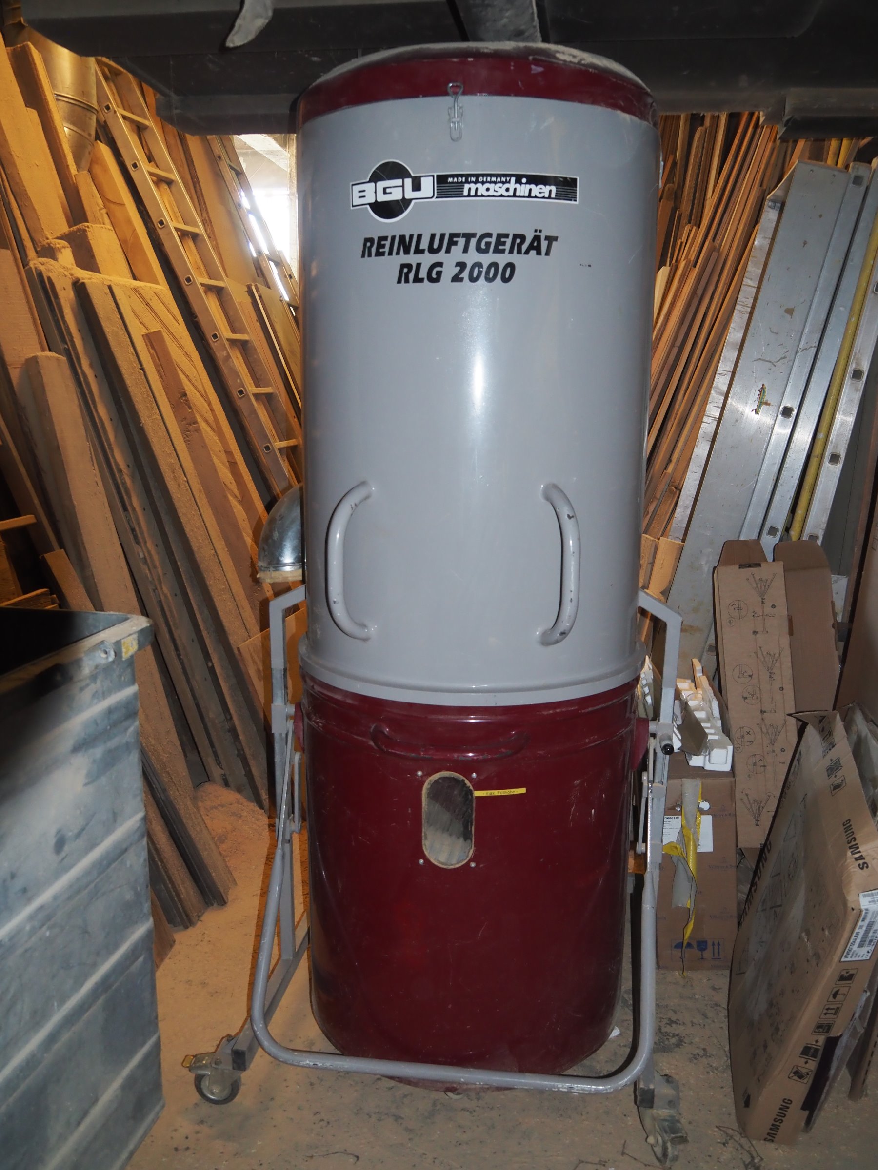 Aspirateur à copeaux à 1 bac/sac BGU (BA) – Image 4