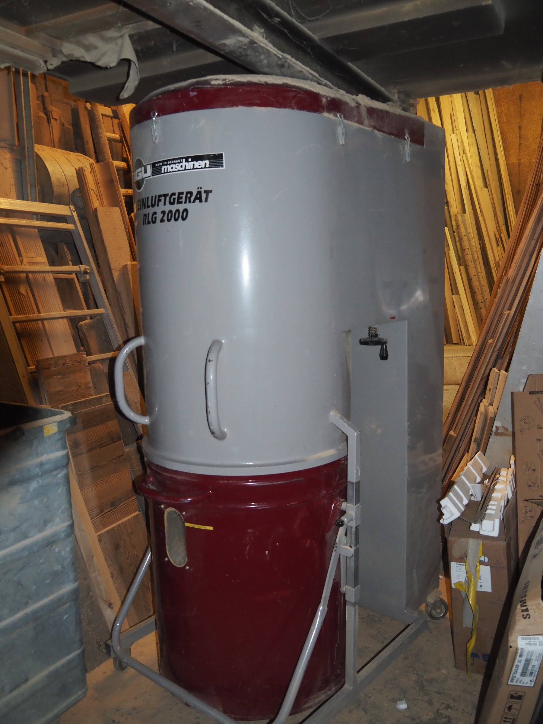 Aspirateur à copeaux à 1 bac/sac BGU (BA) – Image 3
